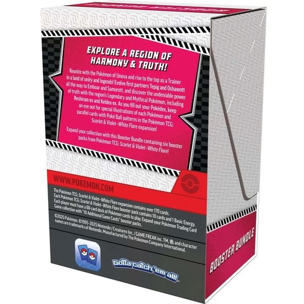 Pokemon TCG Scarlet & Violet  White Flare  Booster Bundle