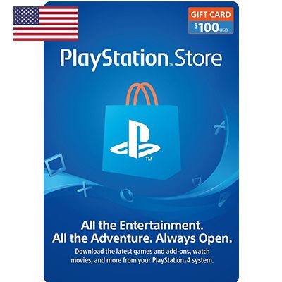 Thẻ Psn 100$ Hệ US