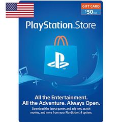 Thẻ PSN 50$ Hệ US