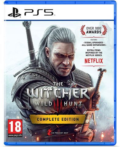 Đĩa Game Ps5 The Witcher 3: Wild Hunt