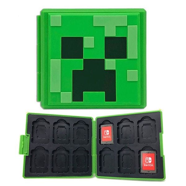 Hộp Băng Đựng Lưu Trữ Thẻ Game Nintendo Switch  Nhựa ABS Dạng Vuông