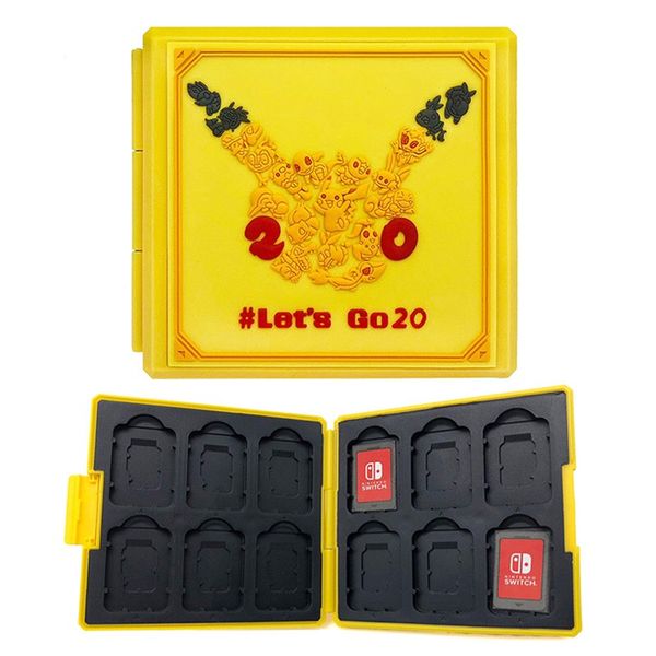 Hộp Băng Đựng Lưu Trữ Thẻ Game Nintendo Switch  Nhựa ABS Dạng Vuông