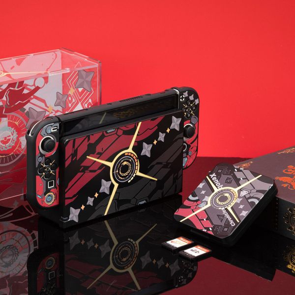 Set Phụ Kiện Túi, Case Máy, Case Dock, Hộp Băng Nintendo Switch Phong Cách Xenoblade 3