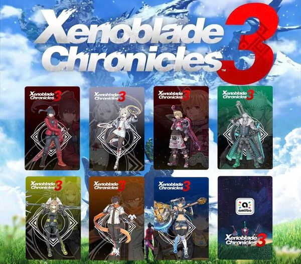 Thẻ Amiibo Scan NFC Dành Cho Game Xenoblade 3 Nintendo Switch