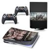 Bộ Dán Skin Decal Bảo Vệ Máy Game Và Tay Cầm PS5 Cho Máy Game Playstation 5