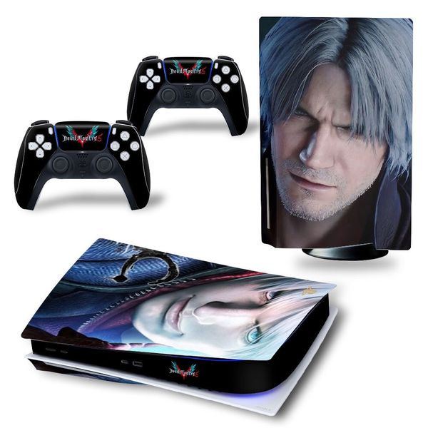 Bộ Dán Skin Decal Bảo Vệ Máy Game Và Tay Cầm PS5 Cho Máy Game Playstation 5