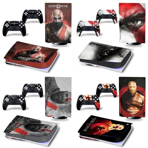 Bộ Dán Skin Decal Bảo Vệ Máy Game Và Tay Cầm PS5 Cho Máy Game Playstation 5