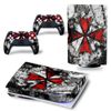 Bộ Dán Skin Decal Bảo Vệ Máy Game Và Tay Cầm PS5 Cho Máy Game Playstation 5