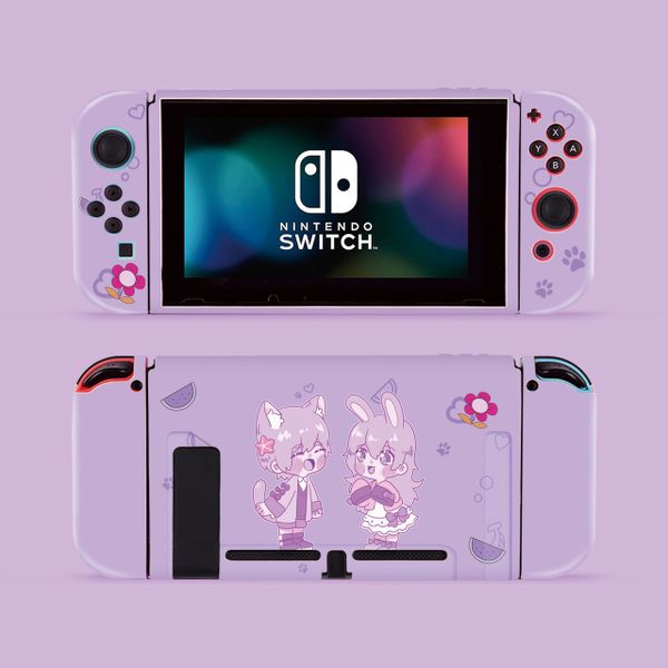 Ốp lưng + case Joy-Con nhựa TPU dẻo  cho Nintendo Switch OLED