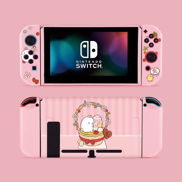Ốp lưng + case Joy-Con nhựa TPU dẻo  cho Nintendo Switch OLED