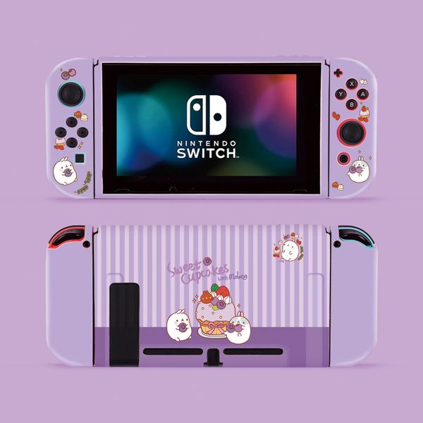 Ốp lưng + case Joy-Con nhựa TPU dẻo  cho Nintendo Switch OLED