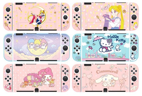 Ốp lưng + case Joy-Con nhựa TPU dẻo  cho Nintendo Switch OLED