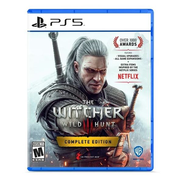 Đĩa Game Ps5 The Witcher 3: Wild Hunt