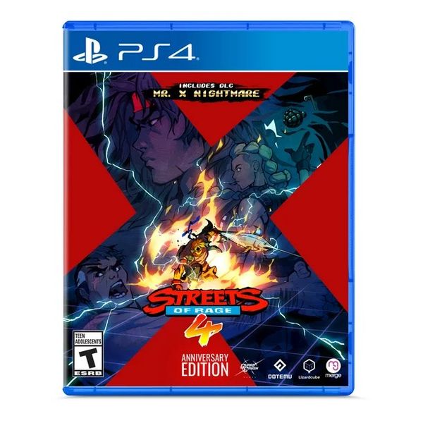 Đĩa Game Ps4  Streets of Rage 4