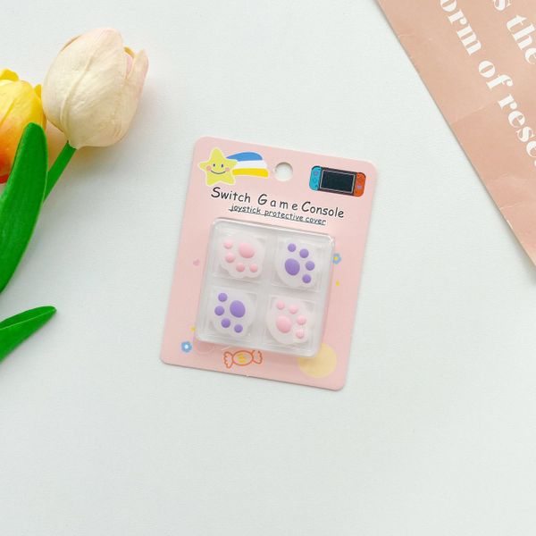 Set 4 Núm Bọc Analog Cho Tay Cầm Nintendo Switch Oled / v2 / Switch Lite Cute