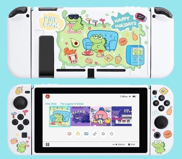 Ốp Lưng Nintendo Switch V2 V1 nhựa dẻo TPU cao câp