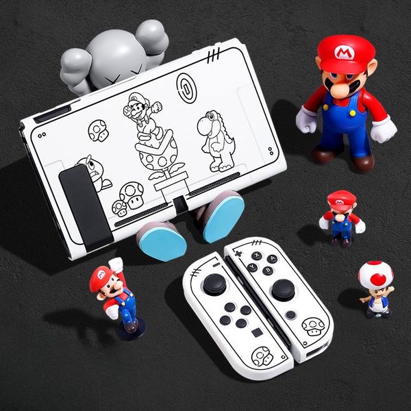 Ốp Lưng  Nintendo Switch Phi Hành Gia  Oled V2 V1 nhựa dẻo TPU cao câp