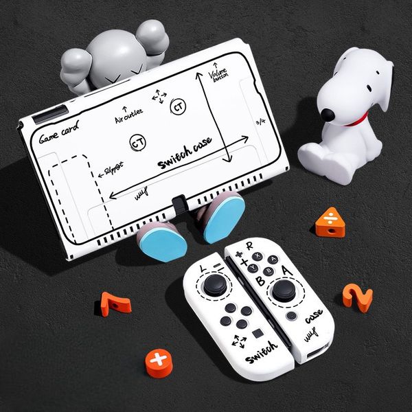Ốp Lưng  Nintendo Switch Phi Hành Gia  Oled V2 V1 nhựa dẻo TPU cao câp