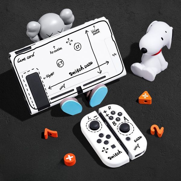 Ốp Lưng  Nintendo Switch Phi Hành Gia  Oled V2 V1 nhựa dẻo TPU cao câp