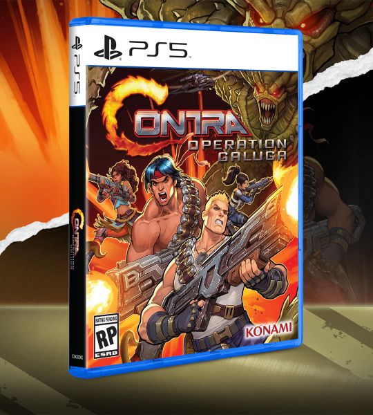Đĩa Game PS5  Contra Operation Galuga