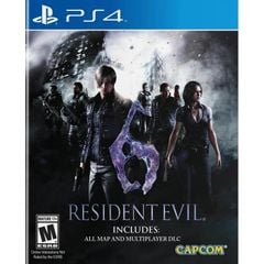 Đĩa Game PS4 Resident Evil 6