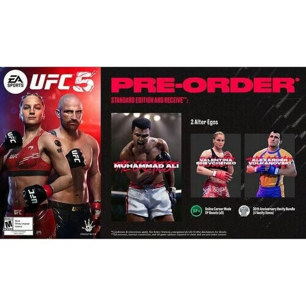 Đĩa Game PS5 EA Sports UFC 5