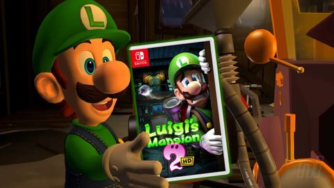 Game Nintendo Switch Luigi's Mansion 2