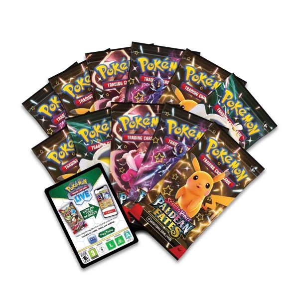 Pokemon Tcg : Scarlet & Violet Paldean Fates Pokémon Center Elite Trainer Box