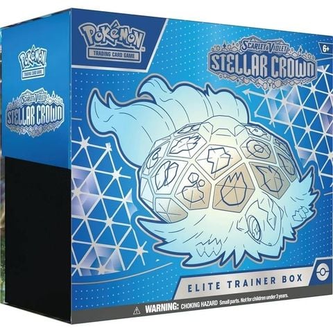 Pokemon Tcg : Pokemon Scarlet & Violet 7 Stellar Crown Elite Trainer Box
