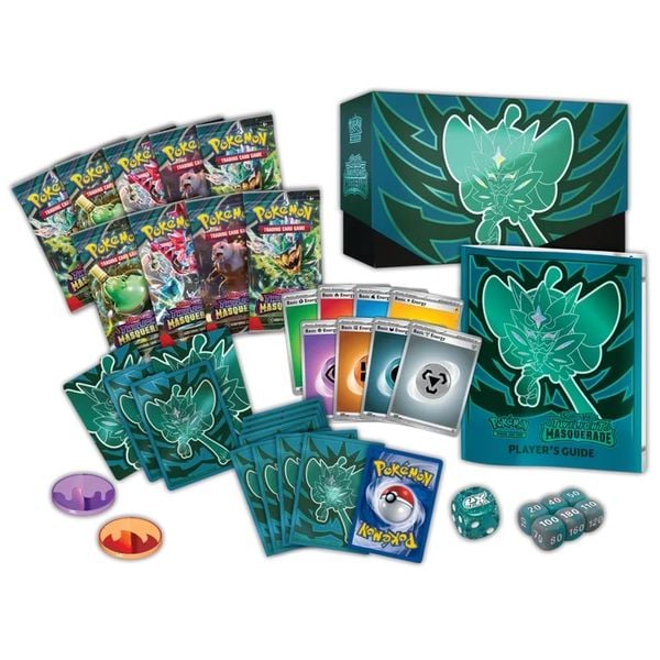 Pokemon Tcg :  Pokemon Trading Card Games SV6 Twilight Masquerade Elite Trainer Box