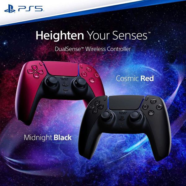 Tay Cầm PS5 DualSense Red Cosmic