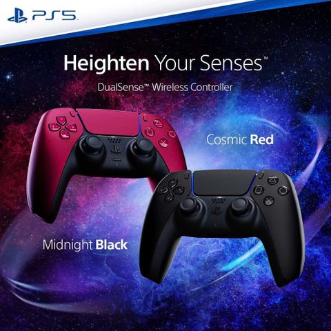 Tay Cầm PS5 DualSense Red Cosmic