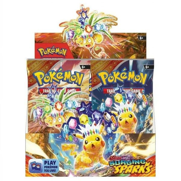 Pokemon TCG Booster Box Scarlet & Violet 8: Surging Sparks( Booster Display )