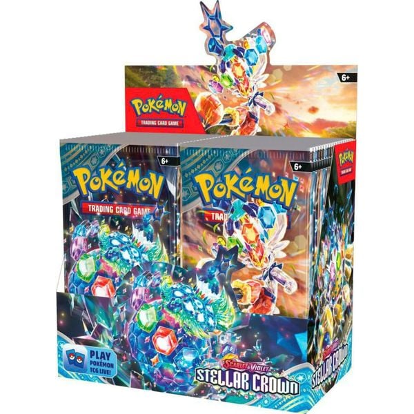 Pokemon TCG Booster Box Scarlet & Violet 7 Stellar Crown Sv-07 (36 packs)