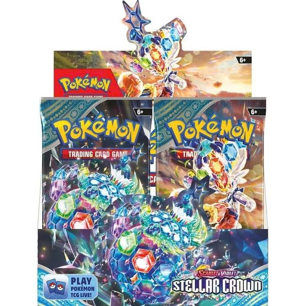 Pokemon TCG Booster Box Scarlet & Violet 7 Stellar Crown Sv-07 (36 packs)
