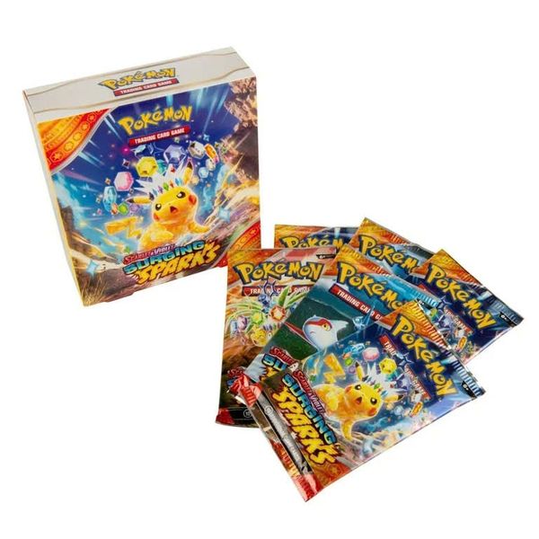 Pokémon TCG Trading Card Games Scarlet & Violet 8 Surging Sparks Booster Bundle