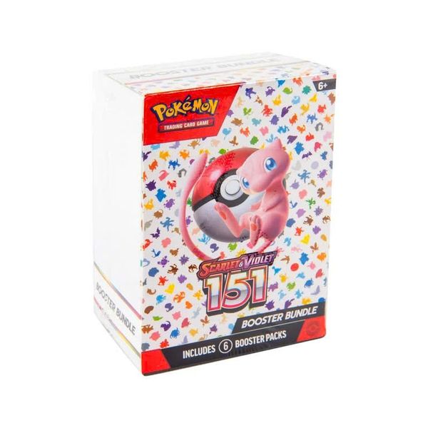 Pokémon TCG 151 Sealed 6 Pack Booster Bundle