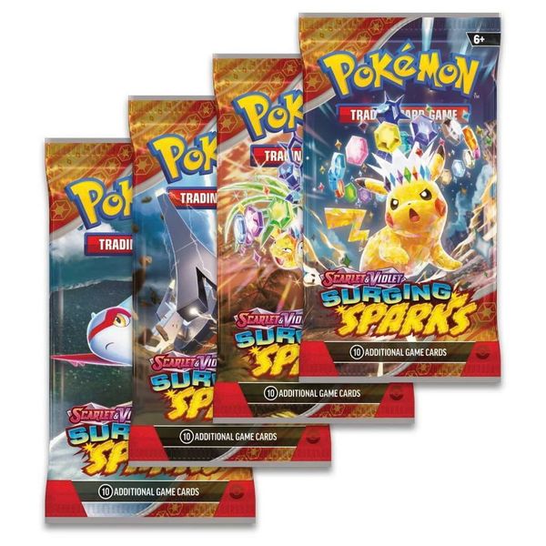 Pokemon Tcg Booster Pack Scarlet & Violet 8: Surging Sparks
