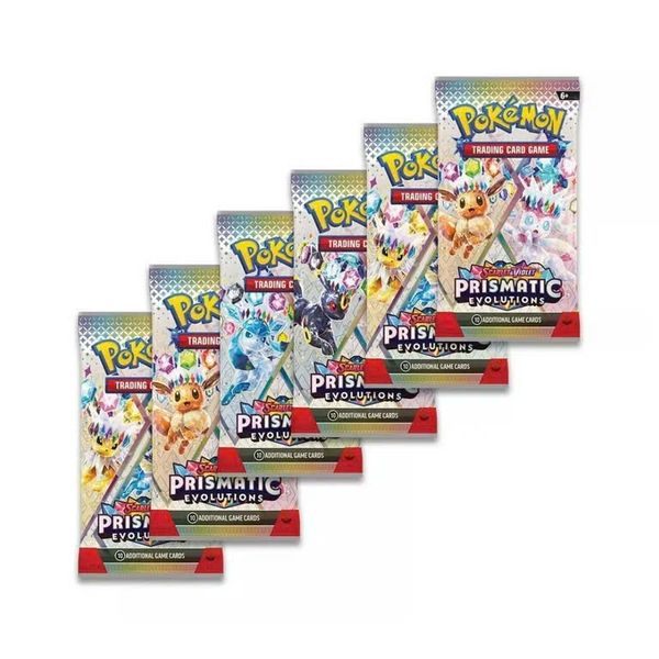 Pokemon TCG Scarlet & Violet Prismatic Evolutions Booster Bundle