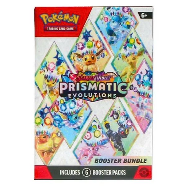 Pokemon TCG Scarlet & Violet Prismatic Evolutions Booster Bundle
