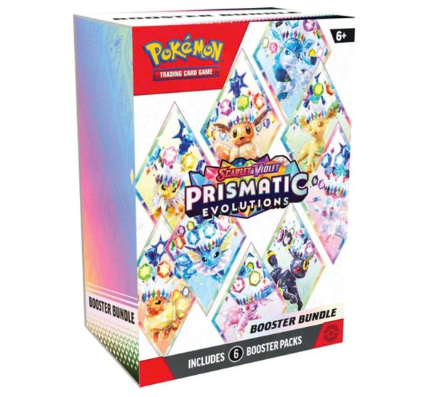 Pokemon TCG Scarlet & Violet Prismatic Evolutions Booster Bundle
