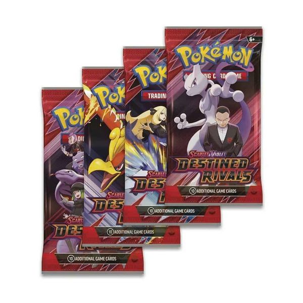 Pokemon TCG : Scarlet & Violet  Destined Rivals Booster Bundle - 6 Packs
