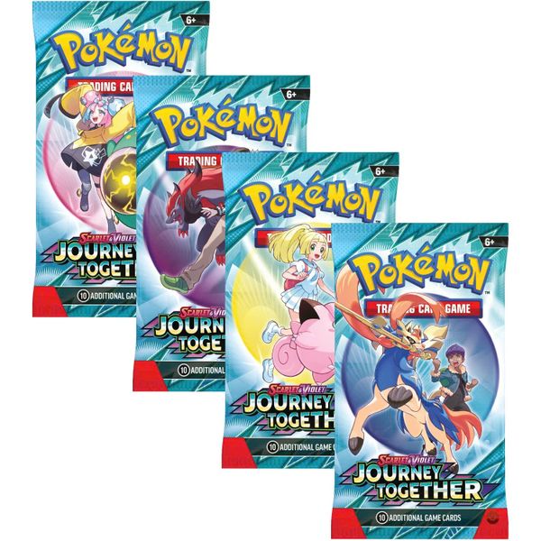 Pokémon TCG Pokemon  Scarlet & Violet 9 Journey Together Booster Bundle