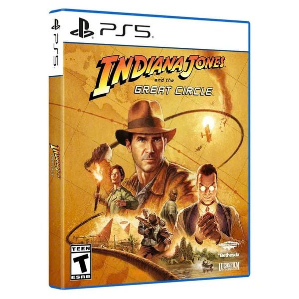 Đĩa Game PS5  Indiana Jones and The Great Circle