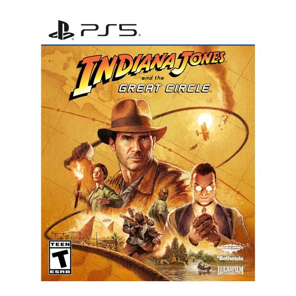 Đĩa Game PS5  Indiana Jones and The Great Circle