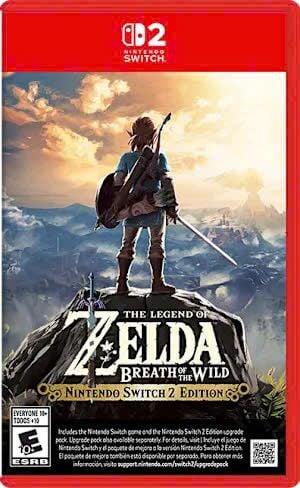 Game Nintendo Switch 2 The Legend of Zelda: Breath of the Wild