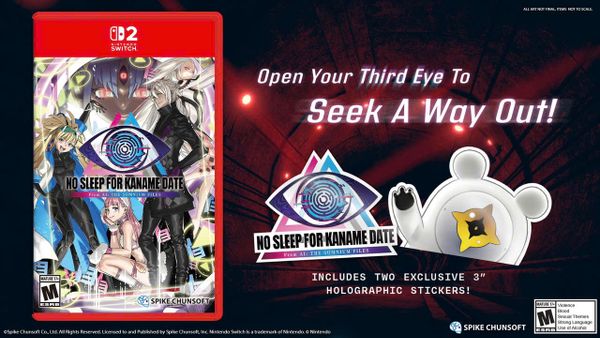 Game Nintendo Switch 2 No Sleep For Kaname Date