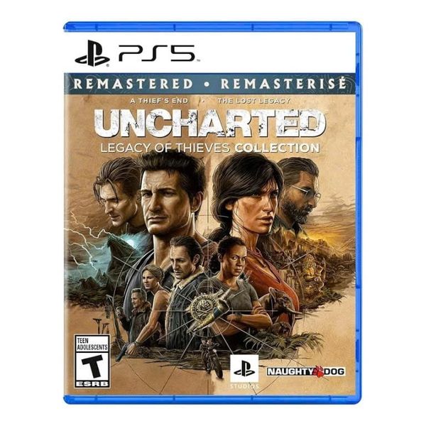 Đĩa Game PS5 Uncharted: Legacy of Thieves Collection Hệ US