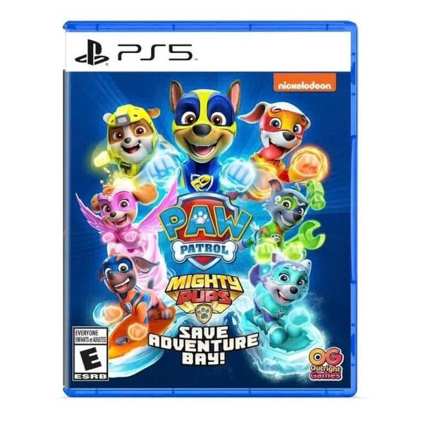 Đĩa Game PS5 : Paw Patrol Mighty Pups Save Adventure Bay