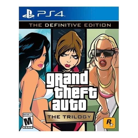 Đĩa Game PS4: Grand Theft Auto: The Trilogy